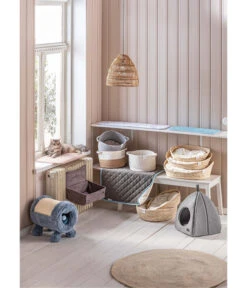 Dehner Premium Lovely Kratzhöhle Kratzen & Kuscheln, Ca. Ø30/B40 Cm -Eleganter Garten 4361952 WE MO 003 PLovKratzhoehleKratzenKuscheln