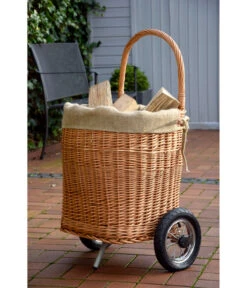 Dobar Premium Kaminholzwagen, Ca. B45/H93/T43 Cm -Eleganter Garten 4364451 WE MO 002 dobarPremiumKaminholzwagen