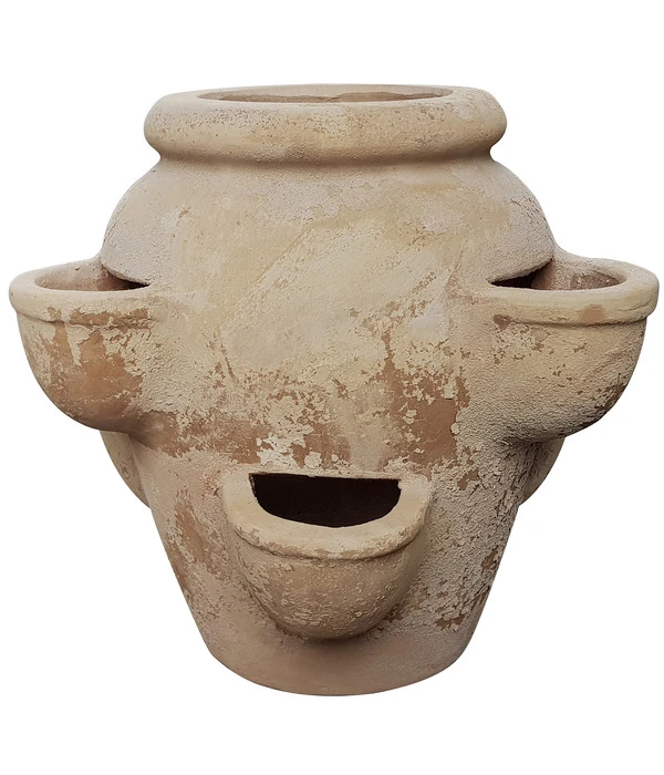 Dehner Terrakotta-Erdbeer- Und Kräutertopf, Antik-terrakotta, Ca. Ø40/H36 Cm 3 Dehner Terrakotta-Erdbeer- Und Kräutertopf, Antik-terrakotta, Ca. Ø40/H36 Cm