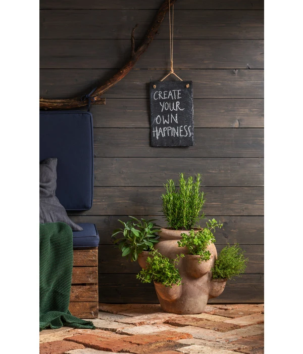 Dehner Terrakotta-Erdbeer- Und Kräutertopf, Antik-terrakotta, Ca. Ø40/H36 Cm 5 Dehner Terrakotta-Erdbeer- Und Kräutertopf, Antik-terrakotta, Ca. Ø40/H36 Cm – Bild 3