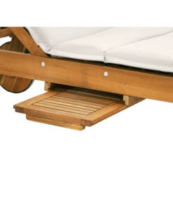 Dehner Rollliege Ravenna, Ca. B70/H89/T200 Cm -Eleganter Garten 4407086 WE DE 003 RollliegeRavenna