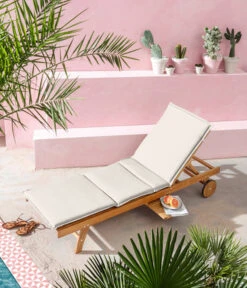 Dehner Rollliege Ravenna, Ca. B70/H89/T200 Cm -Eleganter Garten 4407086 WE MO 002 RollliegeRavennaNEU