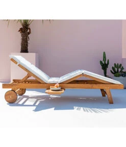 Dehner Rollliege Ravenna, Ca. B70/H89/T200 Cm -Eleganter Garten 4407086 WE MO 003 RollliegeRavennaNEu