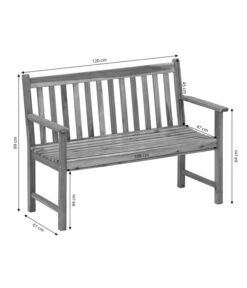 Dehner Bank Mykonos, 2-Sitzer -Eleganter Garten 4407201 WE BG 001 BankMykonos