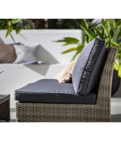 Dehner Geflecht-Lounge Rom, 4-teilig -Eleganter Garten 4407334 WE DE 003 DehnerGeflechtLoungeRomNEU
