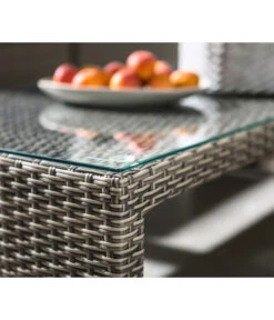 Dehner Geflecht-Lounge Rom, 4-teilig -Eleganter Garten 4407334 WE DE 004 DehnerGeflechtLoungeRomNEU