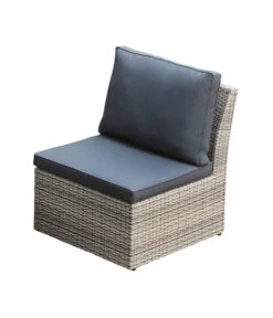 Dehner Geflecht-Lounge Rom, 4-teilig -Eleganter Garten 4407334 WE FS 005 DehnerGeflechtLoungeRomNEU