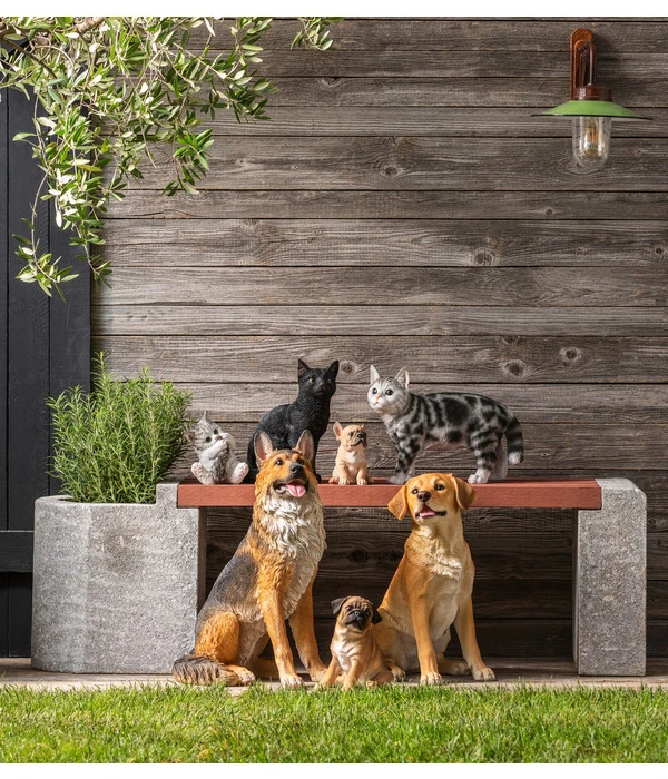 Dehner Polyresin-Mops 4 Dehner Polyresin-Mops – Bild 2