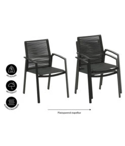 Dehner Stapelstuhl Monaco 13 Dehner Stapelstuhl Monaco -Eleganter Garten 4418331 WE IG 001 DehnerStapelstuhlMonaco