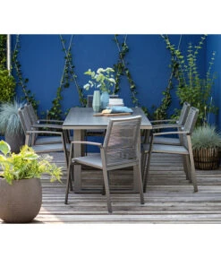 Dehner Stapelstuhl Monaco 12 Dehner Stapelstuhl Monaco -Eleganter Garten 4418331 WE MO 001 SitzgruppeMonaco