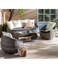 Dehner Geflechtsessel Avani -Eleganter Garten 4418786 WE MO 001 LoungesesselAvaniNeu