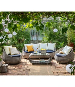 Dehner Geflechtsessel Avani -Eleganter Garten 4418786 WE MO 002 LoungesesselAvaniNeu