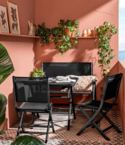 Dehner Klappstuhl Chicago 14 Dehner Klappstuhl Chicago -Eleganter Garten 4422382 WE MO 001 BalkongruppeChicago