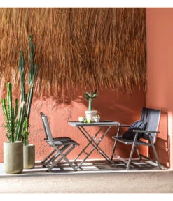 Dehner Klapptisch Chicago, Eckig -Eleganter Garten 4422382 WE MO 003 BalkongruppeChicago