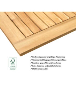 Dehner Tablett-Tisch Macao, Ca. B90/H38/T50 Cm 12 Dehner Tablett-Tisch Macao, Ca. B90/H38/T50 Cm -Eleganter Garten 4423570 WE IG 001 BeistelltischMacao 3