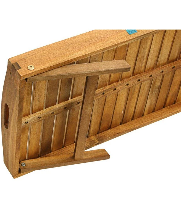 Dehner Klappbares Tablett Macao, Ca. B67/H25/T35 6 Dehner Klappbares Tablett Macao, Ca. B67/H25/T35 – Bild 4