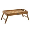 Dehner Klappbares Tablett Macao, Ca. B67/H25/T35 -Eleganter Garten 4423596 WE FS 001 tablettMacao