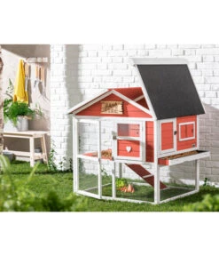 Dehner Nagerheim Happy Home Castel, Apricot, Ca. B106/H108/T103 Cm -Eleganter Garten 4427738 WE M 002 DehnerMarkenqualitaetNagerheimHappyHomeCastle