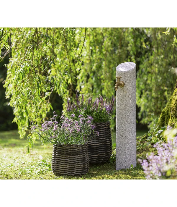 Dehner Granit-Wasserzapfsäule, Ca. Ø18/H100 Cm 5 Dehner Granit-Wasserzapfsäule, Ca. Ø18/H100 Cm – Bild 3