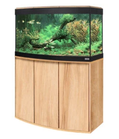 FLUVAL® Aquarium Kombination Vicenza 180 -Eleganter Garten 4486551 WE D 001 FLUVALAquariumKombiVicenza180Kernbuche