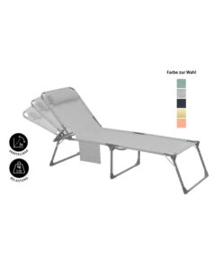 Dehner Gartenliege Mallorca, Ca. B71/H106/T227 Cm -Eleganter Garten 4498176 WE IG 001 DehnerGartenliegeMallorca