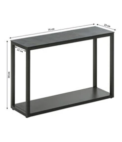 Dehner Beistelltisch Amsterdam, Ca. B75/H54/T23 Cm -Eleganter Garten 4498598 WE BG 001 DehnerBeistelltischAmsterdam