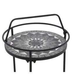 Siena Garden Mosaikbeistelltisch Como, Ca. Ø41/H74 Cm 10 Siena Garden Mosaikbeistelltisch Como, Ca. Ø41/H74 Cm -Eleganter Garten 4498788 WE DE 001 BeistelltischComo42cm