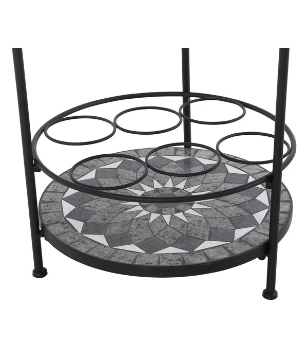 Siena Garden Mosaikbeistelltisch Como, Ca. Ø41/H74 Cm 7 Siena Garden Mosaikbeistelltisch Como, Ca. Ø41/H74 Cm – Bild 5