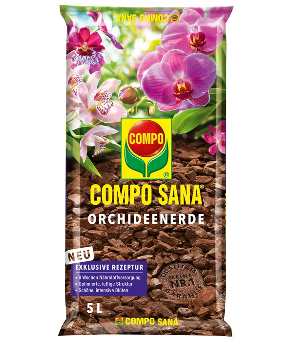 COMPO SANA® Orchideenerde, 5 L 3 COMPO SANA® Orchideenerde, 5 L