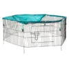 Trixie Jungtiergehege Mit Netz, Ca. B116/H58/T38 Cm -Eleganter Garten 5096185 BildFS 001 TrixieJungtiergehegeMitNetzFreilaufNetz6Elemente
