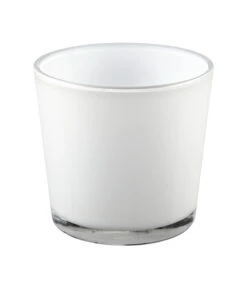 Dehner Glas-Übertopf Conner, Rund