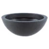 Dehner Kunststoff-Schale Miami, Rund, Anthrazit, Ca. Ø52/H20 Cm