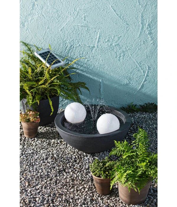 Dehner Kunststoff-Schale Miami, Rund, Anthrazit, Ca. Ø52/H20 Cm 8 Dehner Kunststoff-Schale Miami, Rund, Anthrazit, Ca. Ø52/H20 Cm – Bild 6