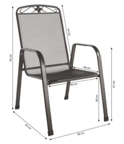 MWH Metall-Gartensessel Savoy 22 MWH Metall-Gartensessel Savoy -Eleganter Garten 5312046 WE BG 001 MwhMetallGartensesselSavoyStapelsesselSavoy2