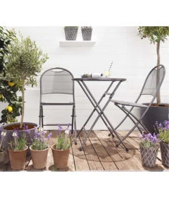 MWH Klappstuhl Cafe Latte -Eleganter Garten 5312111 WE MO 001 CafeLatte