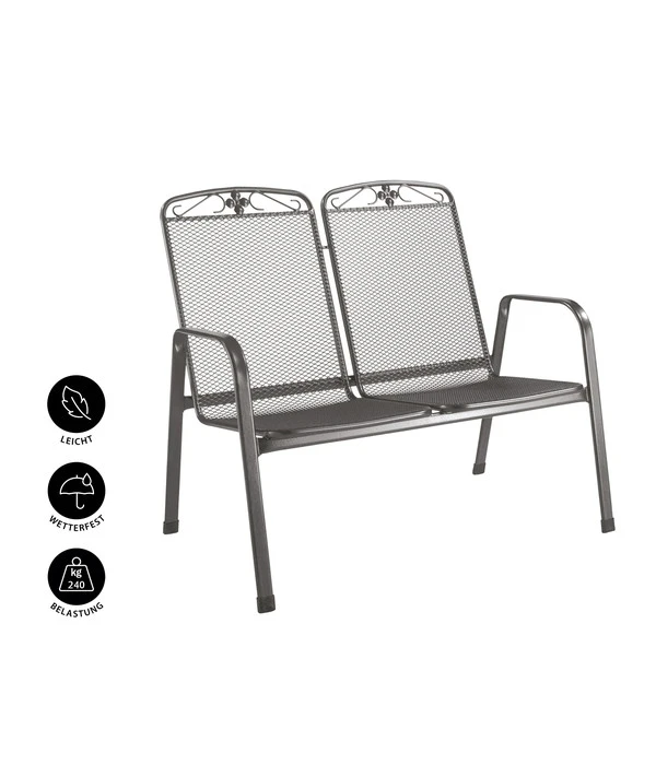 MWH Metall-Bank Savoy, 2-Sitzer 6 MWH Metall-Bank Savoy, 2-Sitzer – Bild 4