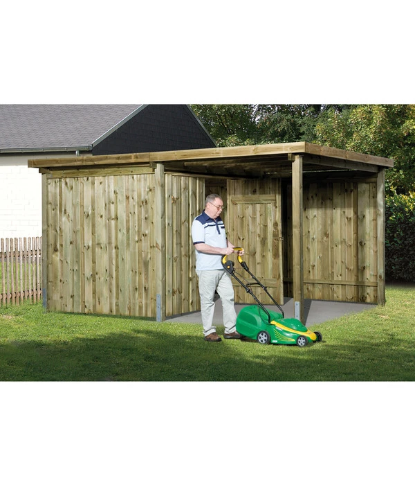 Weka Lagerhaus 607 Variante 1, Ca. B408/H214/T318 Cm 3 Weka Lagerhaus 607 Variante 1, Ca. B408/H214/T318 Cm