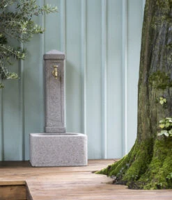 Dehner Granit-Gartenbrunnen Graz, Ca. H110 Cm -Eleganter Garten 5352018 WE MO 001 GRANITBRUNNENGRAZNEU