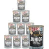 BELCANDO® Nassfutter Für Hunde Junior, Geflügel & Ei, 12 X 400 G -Eleganter Garten 5369285 WE FS 001 BelcandoHNDJuniorGefluegelEi12x400g