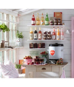 Van Nahmen Rhabarbernektar, 0,75 L -Eleganter Garten 5498357 WE MO 001 AroniaSaft