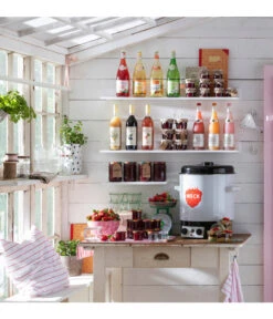 Van Nahmen Weißer Pfirsichnektar, 0,75 L -Eleganter Garten 5498365 WE MO 001 AroniaSaft