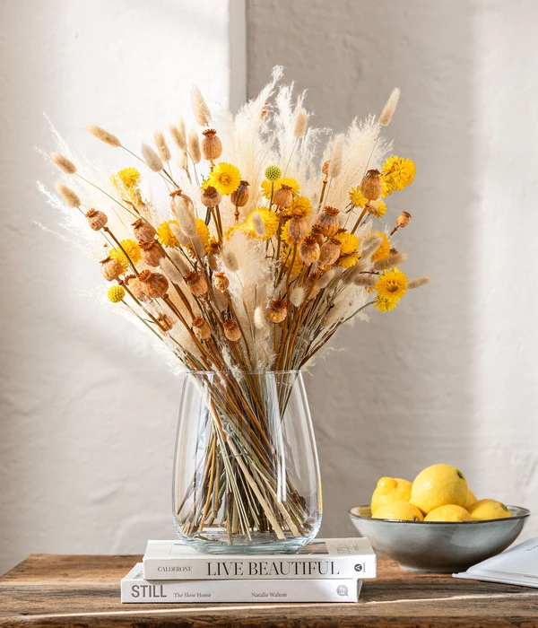 Trockenblumenbund Pampasgras, Natur 4 Trockenblumenbund Pampasgras, Natur – Bild 2