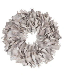 Dehner Kranz Palm Petal Whitewash, Ca. Ø40 Cm