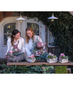 Grabgesteck Im Himmel, Rund, Ca. Ø20/H20 Cm -Eleganter Garten 6462816 6462808 WE MO 001 SerieImHimmel Allerheiligen2023 1