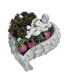 Grabgesteck In Erinnerung, Herzförmig, Ca. B20/H15/T15 Cm