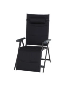 Siena Garden Camping Relaxstuhl Premium, Anthrazit