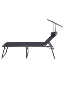 Siena Garden Campingliege Premium, Anthrazit, Ca. B69/H43/T200 Cm -Eleganter Garten 6603047 WE FS 002 SienaGardenCampingliegePremiumAnthrazit