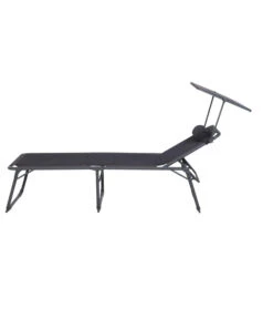 Siena Garden Campingliege Premium, Anthrazit, Ca. B69/H43/T200 Cm -Eleganter Garten 6603047 WE FS 003 SienaGardenCampingliegePremiumAnthrazit