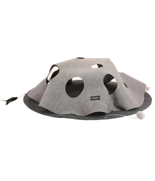 CHIARA® Katzenspielzeug Kratzteppich CatMoon, Ca. Ø112 Cm 3 CHIARA® Katzenspielzeug Kratzteppich CatMoon, Ca. Ø112 Cm