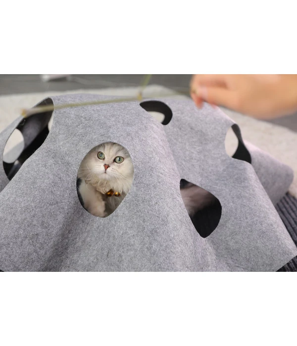 CHIARA® Katzenspielzeug Kratzteppich CatMoon, Ca. Ø112 Cm 4 CHIARA® Katzenspielzeug Kratzteppich CatMoon, Ca. Ø112 Cm – Bild 2